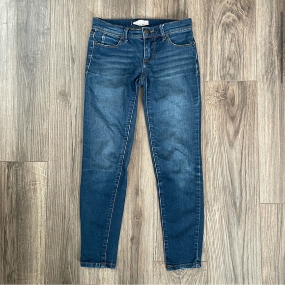 Free People Dark Rinse Skinny Jeans | 24 - Picture 2 of 8